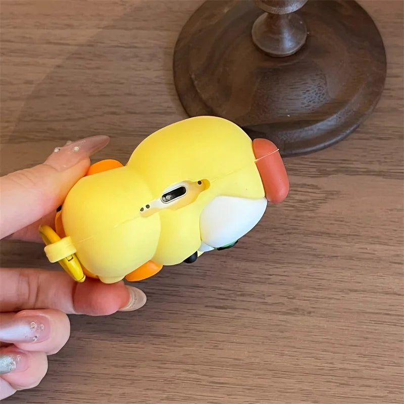 Kawaii Cute Cat Headphone Case For Apple Airpods 4 3 Pro 2 Cover Silicone Headphone Charging Cases For Airpod Pro2 Headset Funda