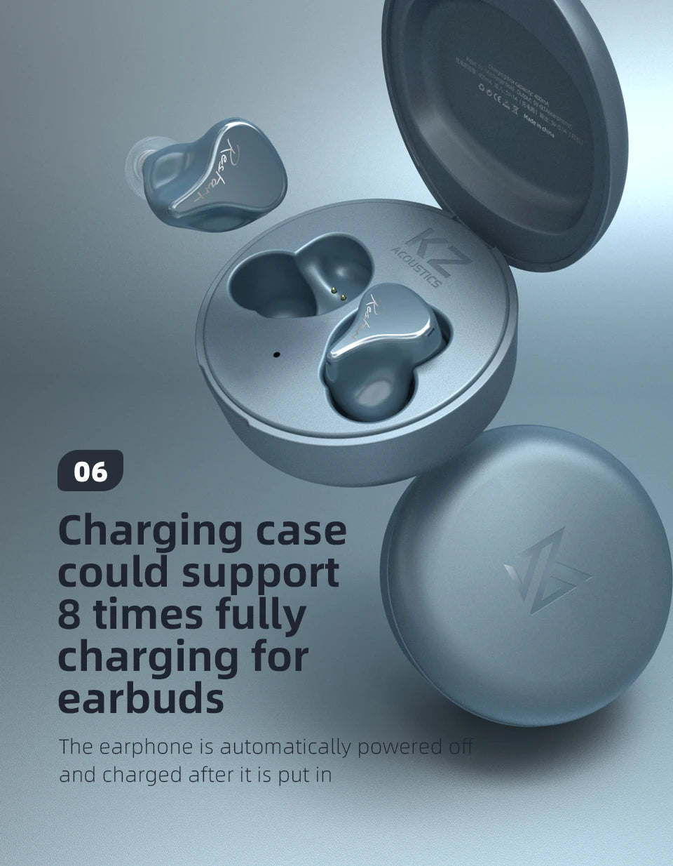 KZ SKS 1BA+1DD TWS Earphones Bluetooth 5.2 Hybrid Game Earbuds True Wireless Touch Control Noise Cancelling Sport Headset S2 S1
