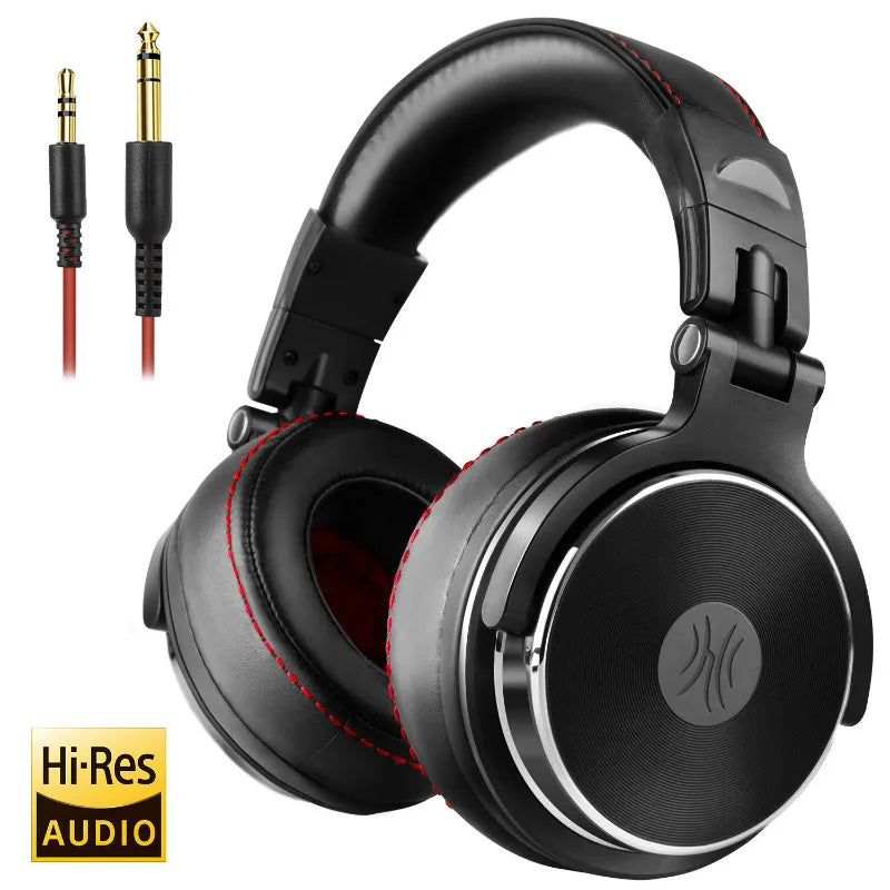 Oneodio Studio Pro DJ Headphone Over Ear 50mm Drivers HIFI Wired Headset Professional Monitor DJ Headphones With Mic For Phone