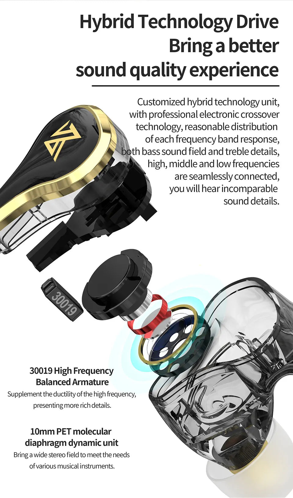 KZ SK10 Pro TWS Earphones Bluetooth Wireless Hybrid HiFi Game Earbuds Noise Cancelling Sport Monitor Headset Z3 SKS S2 Z1PRO