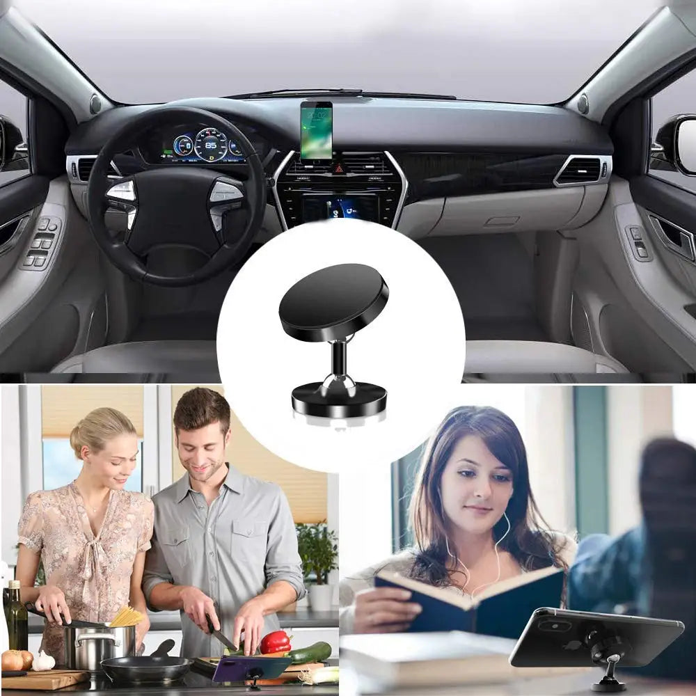 Untoom Magnetic Car Phone Holder In Car Mobile Phone Holder Stand Universal Dashboard Magnet Holder For iPhone Xiaomi Huawei