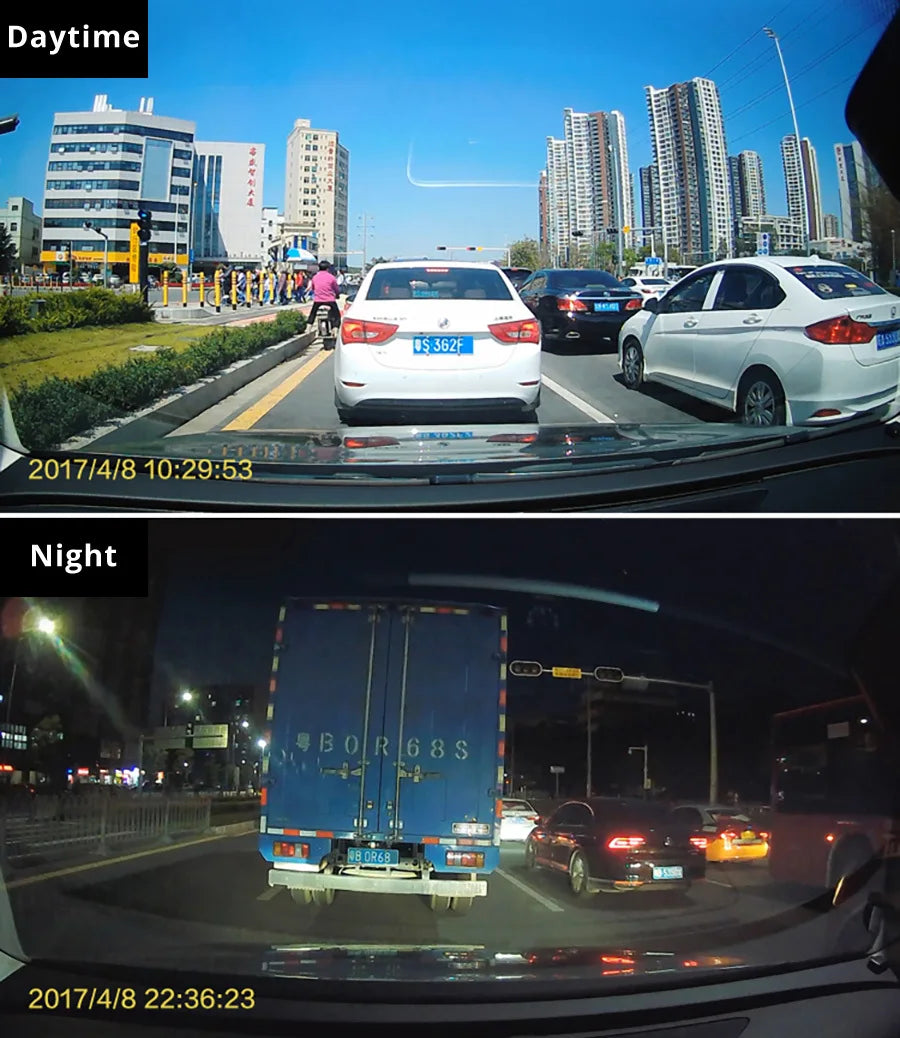 Mirror Camera for Car Touch Screen Video Recorder Rearview Mirror Dash Cam Front and Rear Camera Mirror DVR Black Box