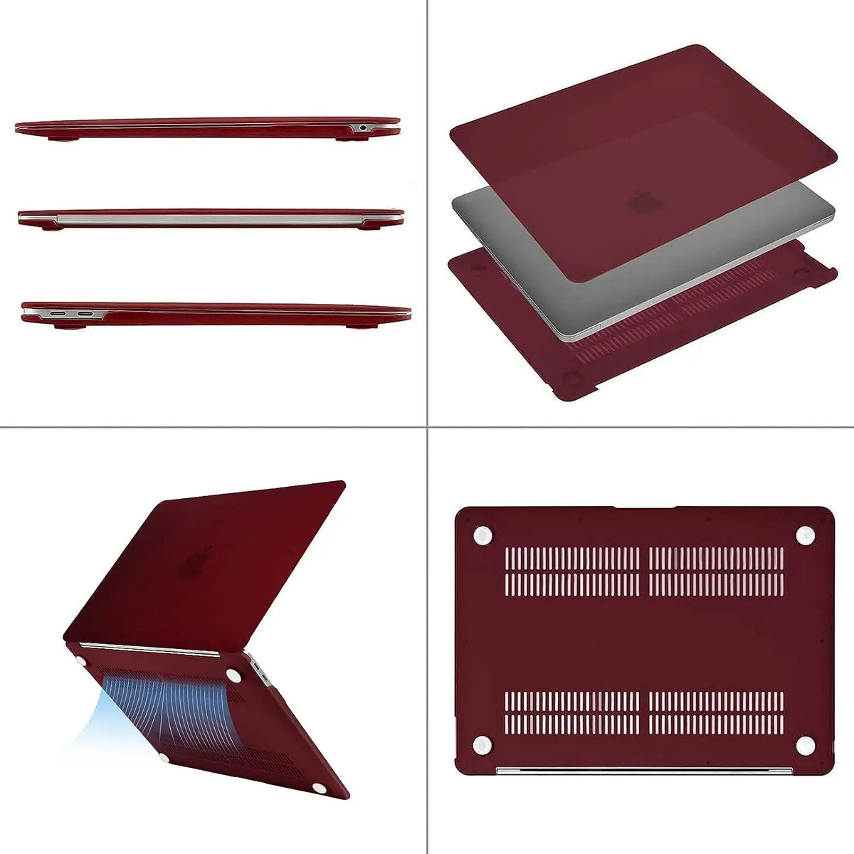 Laptop Case For MacBook Air 13 Case M3 A3113 A2337 Air 15 A3114 A2941 Pro 14 16 M4 M3 M2 M1 A3112 A3185 A3401 A2992 A3403 A2991