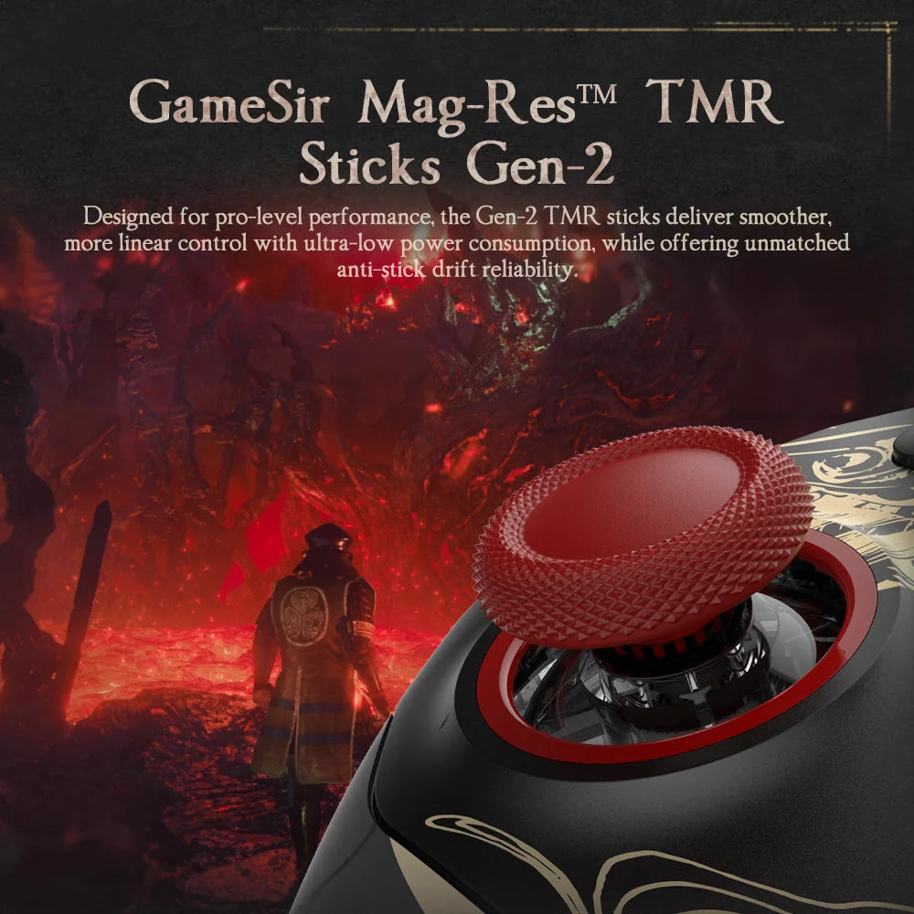 GameSir G7 Pro 8K Nioh 3 Edition Switch Controller, Wireless Gaming Controller for Nintendo Switch 2, Android, iOS, PC, Steam