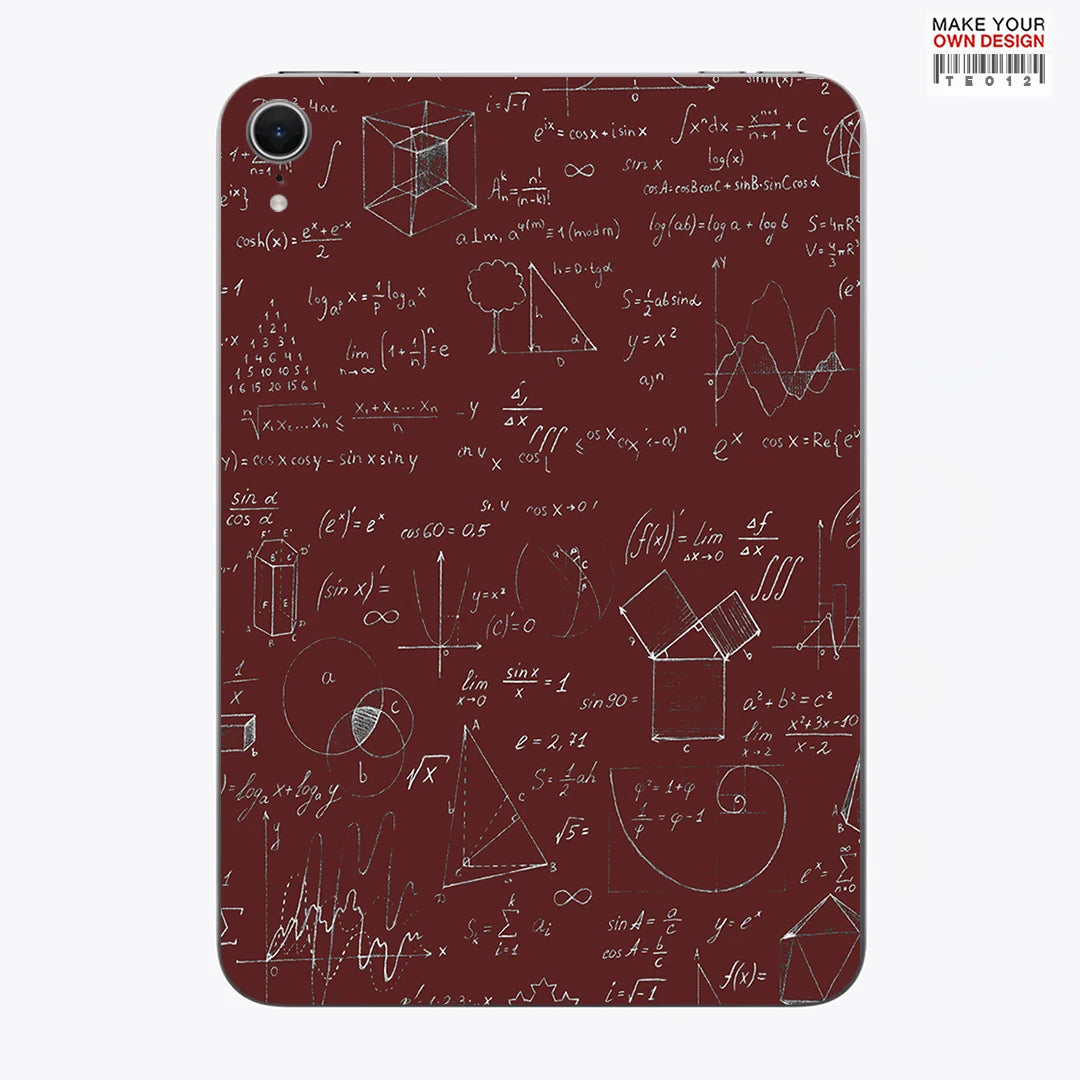 For iPad Pro 13 11 M4 Pro 12.9 2018 Mini 6 7 Full Cover Colorful Back Film Covers Decal Skin Protector Sticker