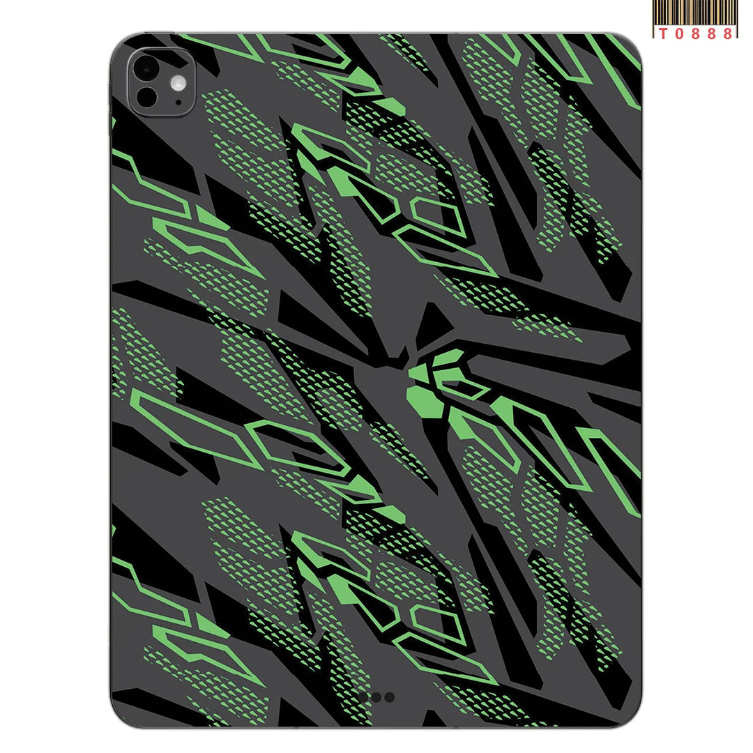 For iPad Pro 13 11 2024 ipad 11 2025 Mini 7 6 Full Cover Colorful Back Film Covers Decal Skin Protector Sticker
