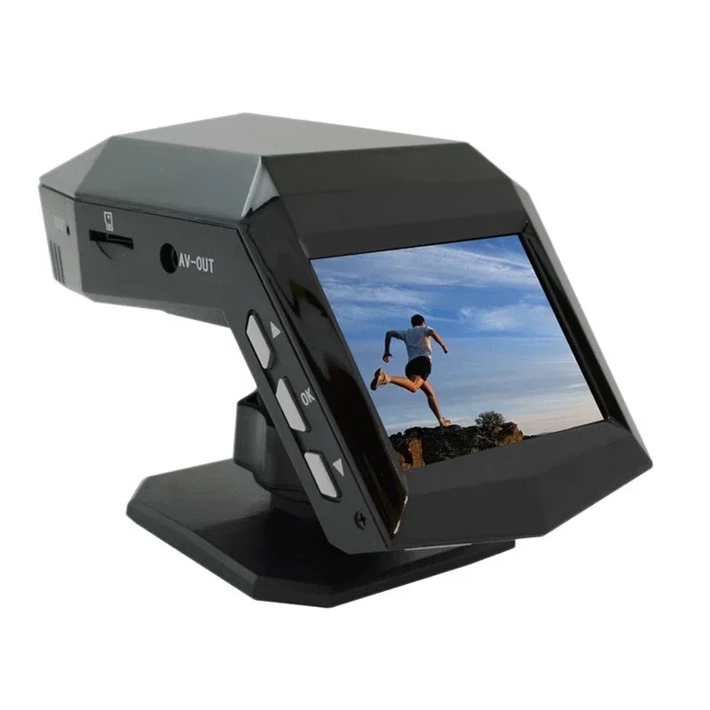 New 4K HD Dash Cam Car Video Driving Recorder with Center Console LCD Car DVR Video Recorder Parking Monitor