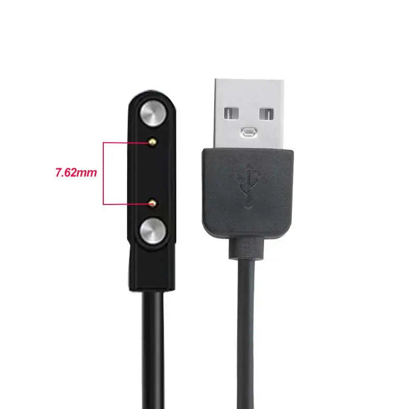 Universal Magnetic Charging Cable USB Dock Charger Power Line Smartwatch Charging Dock Charger Cord Adapter USB Charging Cable