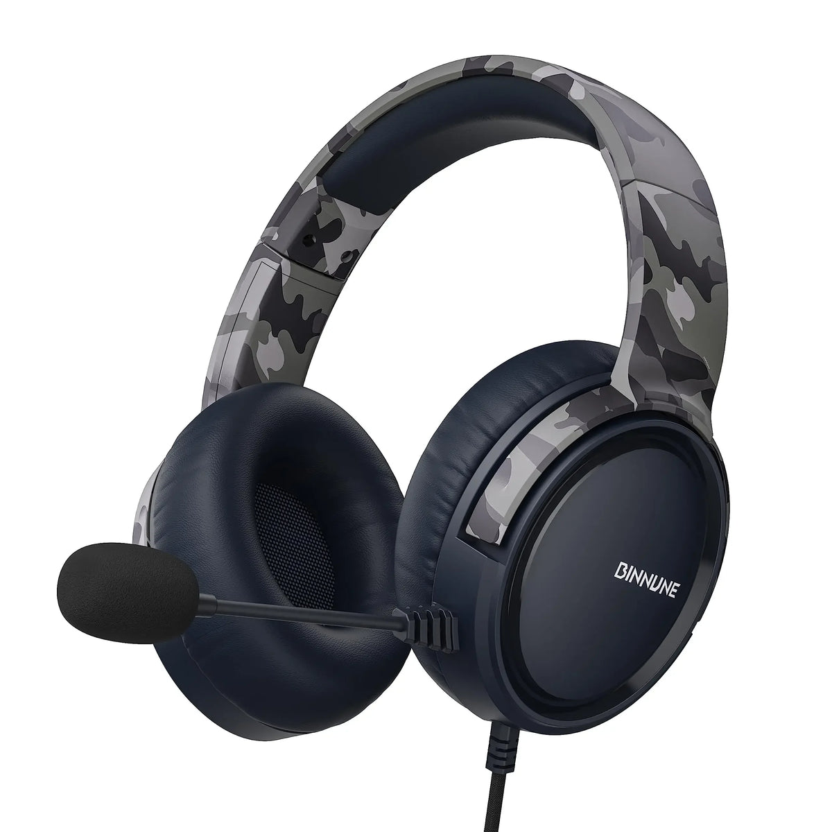 BINNUNE BG02 Headsets Gamer for PS4 PS5 Xbox Series X|S Xbox One PC Switch Wired Gaming Headphones for Playstation 5 Xbox 1
