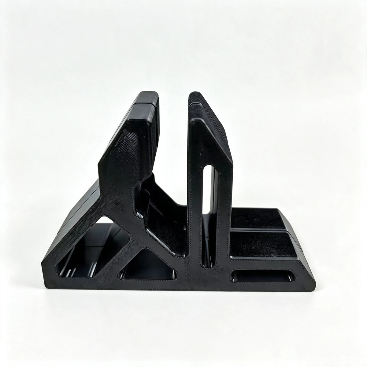 Laptop Vertical Stand Dual‑Use Desktop Holder With Anti‑Slip Strip For Laptop Tablet Phone Space‑Saving Upright Support Bracket
