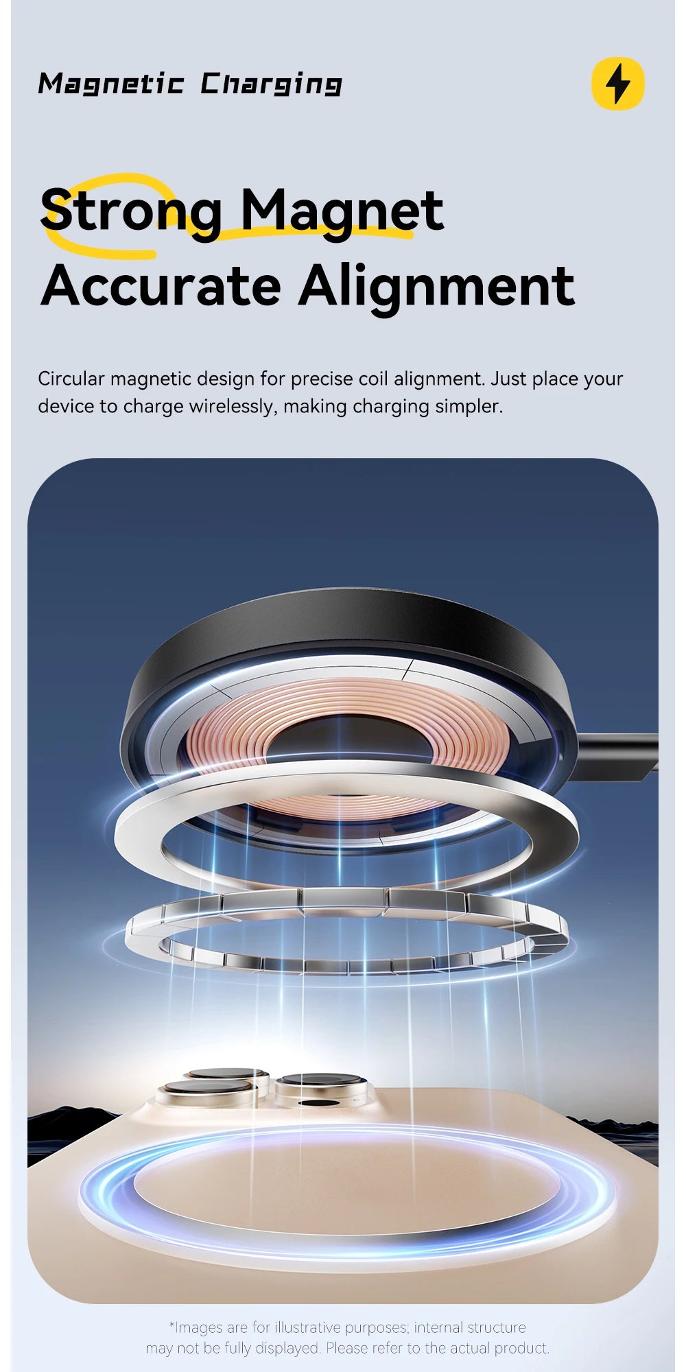 Essager Magnetic 15W Wireless Charger Fast Charging Pad Stand for iPhone 15 14 Airpods USB To Typec Phone Chargers Dock Station