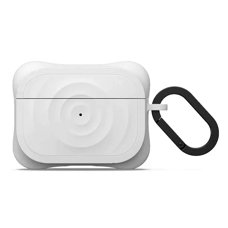Niche Boyang Wave Design Shockproof Earphone Shell Compatible With AirPods Pro Wireless Headphones