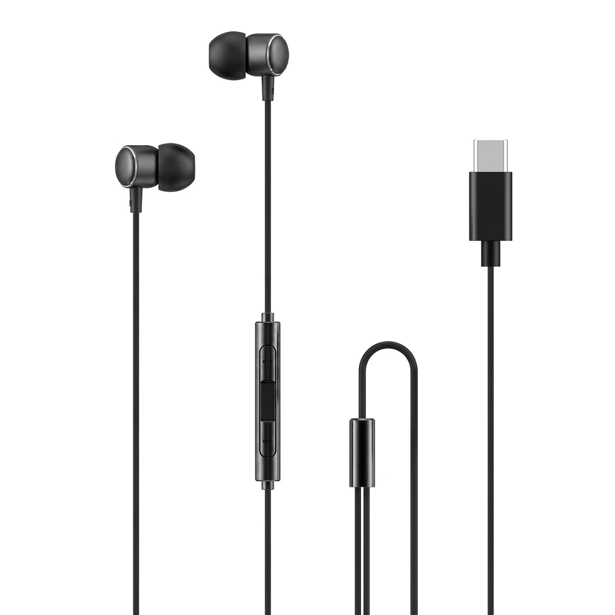 Type C Wired Headphones HiFi Stereo Surround Sound Earphones Music Headset For Samsung Galaxy S25 S24 S23 S22 S21 Xiaomi Realme
