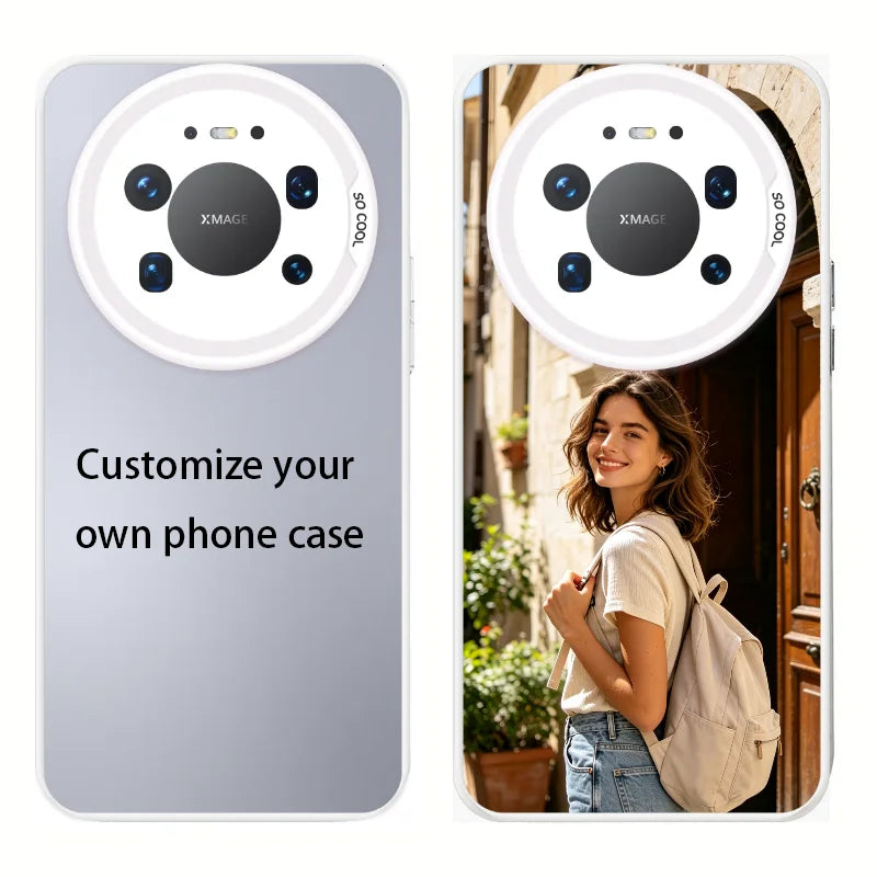 Customized Photo luxury phone Case For Huawei mate80 Pormax Mate80 Pro Mate80 Customization cover Shockproof Bumper Fudna