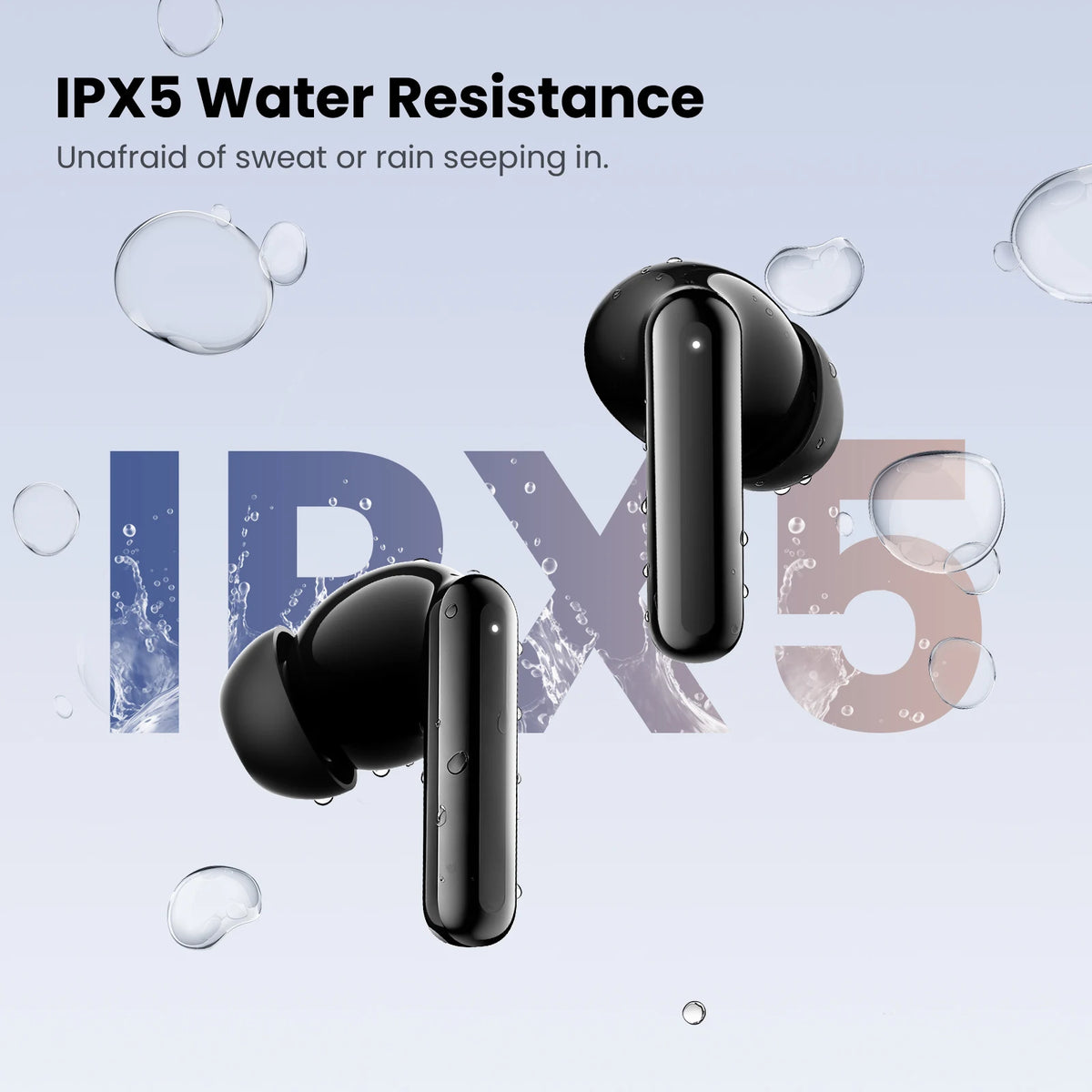 HAYLOU Flowbuds N50 ANC Bluetooth 6.0 Wireless Earphones Active Noise Cancellation 6 Mics AI Claer Call Earbuds 32H Playtime
