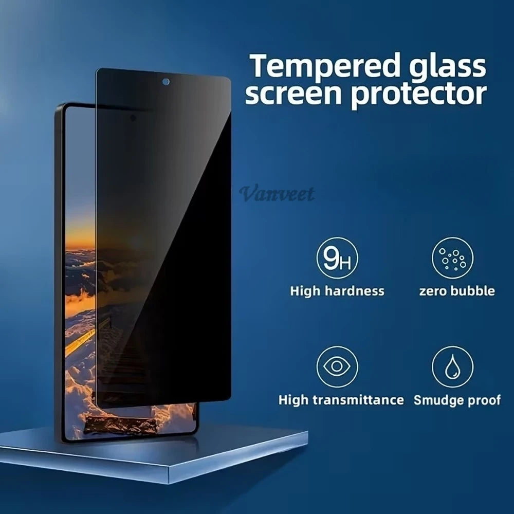 Anti-Spy Tempered Glass For Samsung A57 5G A 57 A56 A55 A37 A36 A35 A53 A54 A52S 5G A51 A17 A07 A16 A15 Privacy Screen Protector