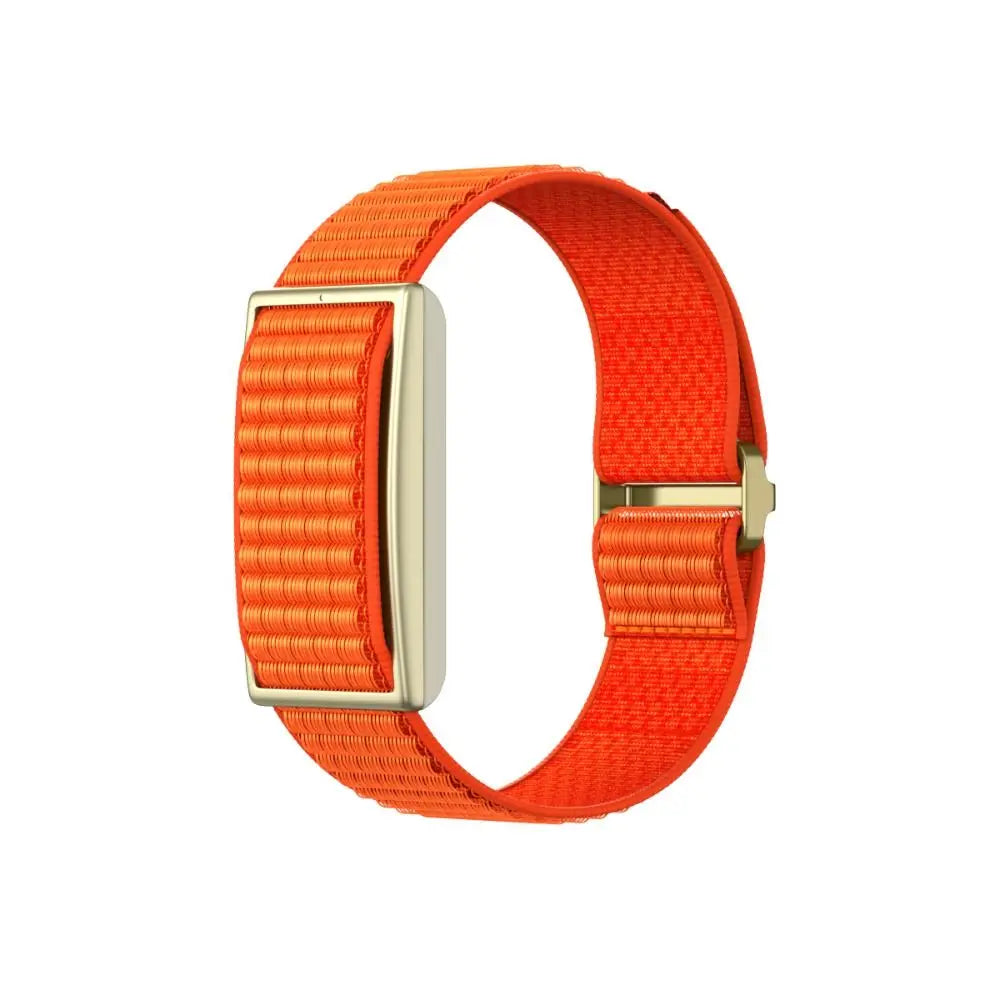 Nylon Sport Band Adjustable Loop Design Fitness Tracker Strap Breathable Replacement Wristband for Polar Loop for Men Women