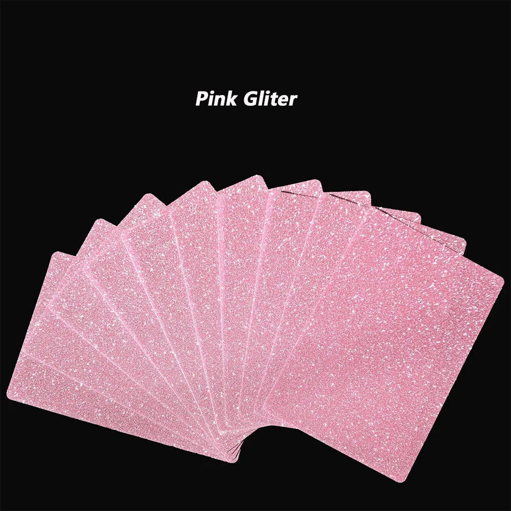 FONLYU 50PCS Bling Glitter Back Skins For iPhone Universal Decorative Rear Stickers For Screen Protector Film Cutting Machine