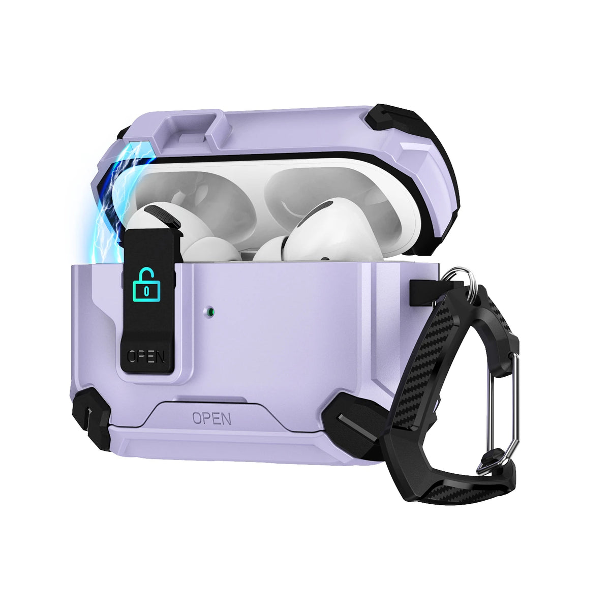 Phone Holder Security Lock Cover For AirPods Pro 3 2025 Case For AirPods Pro3 Pro 3rd Gen 2025 Cases Shockproof Headphone Cover