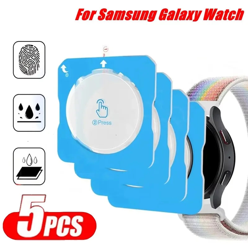 Tempered Glass Film For Samsung Galaxy Watch 7 Ultra 47mm Protective Screen Film For Galaxy Watch 7 40mm 44mm Screen Protector