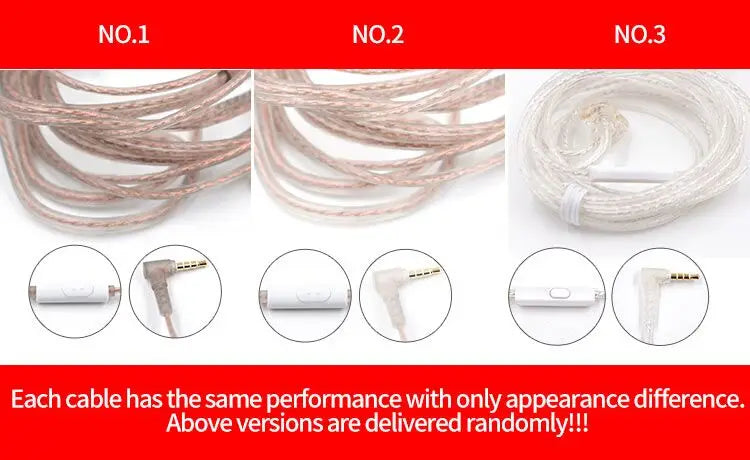 CCA-C10 HiFi Headphones 4BA+1DD Hybrid Technology Music Sports Gaming Earphones Detachable Cable 2pin 0.75mm Wired Earbuds