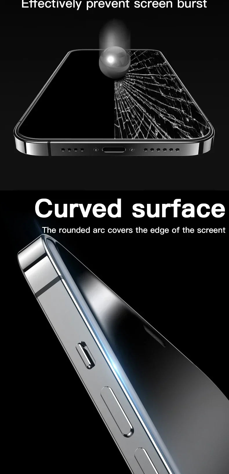 3Pcs Full Tempered Glass for iPhone 13 15 16 14 11 12 Pro Max 13 Mini Screen Protector on for iPhone Xr X Xs 7 8 Plus SE 2020