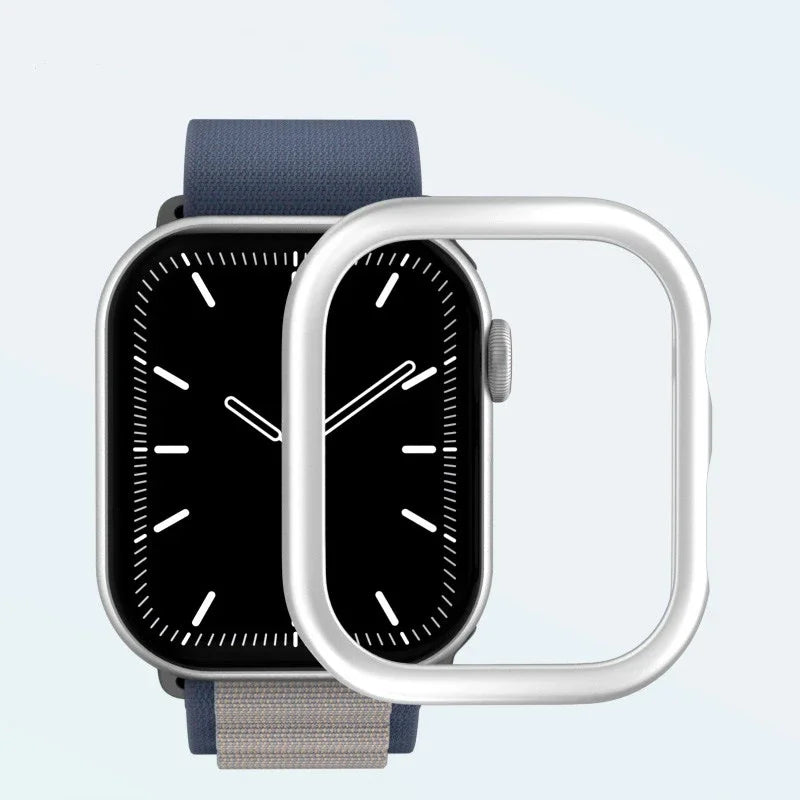 Hard Pc Bumper Case For Apple Watch case 41mm 45mm 46mm 44mm Cover No Screen Protector Accessories iWatch Series 12 11 10 8 9