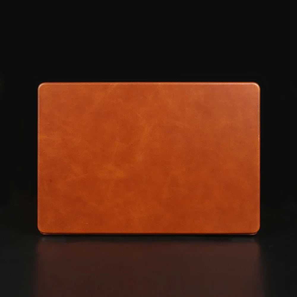 Laptop Genuine Leather Case for Macbook Air 15 A3448 M5 Pro 16 A3428 A3429 Pro 14 A3426 A3427 Air 13 A3449 M5 2026 Cover Cases