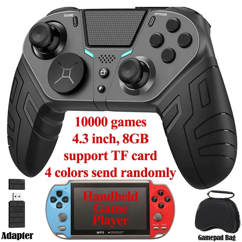 Controller For PS4 PS3 PS Playstation 4 3 PC Control Wireless Bluetooth Mobile Android TV Gamepad Gaming Game Pad Joystick Phone