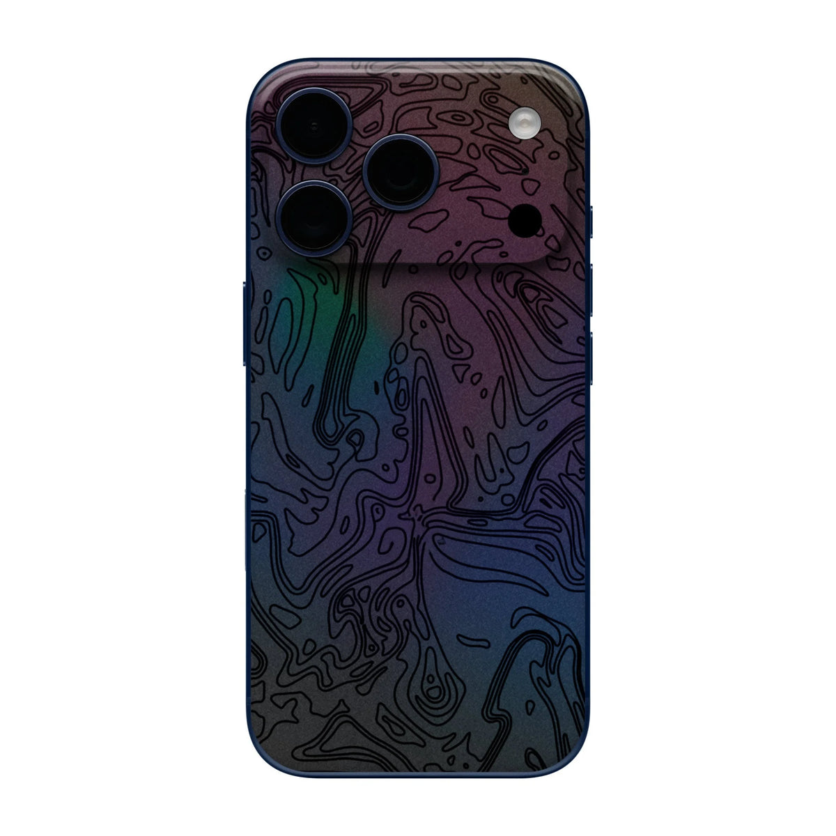 For Apple iPhone 17 16 15 14 IPhone13 Pro Max Full Body Wrap Decal Skin Plain Color Rear Protective Sticker Film