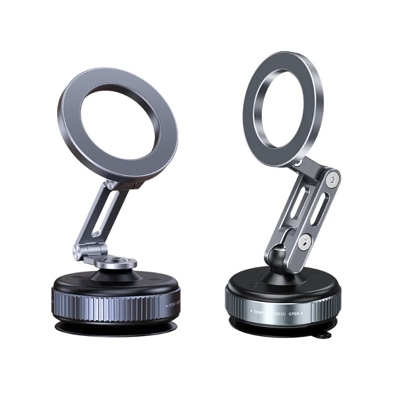 New Car Magnetic Mobile Phone Holder 360 Degree Rotation, Vacuum Adsorption, No Need To Charge, Suitable for Car Navigation