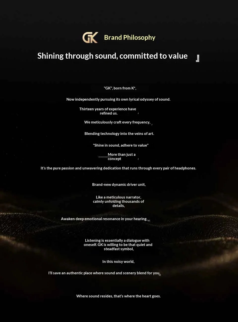 GK KUNTEN PRO HiFi In Ear Earphones Second Generation Dynamic Driver Long Stroke Bass Wired Headset For Music Audiophile