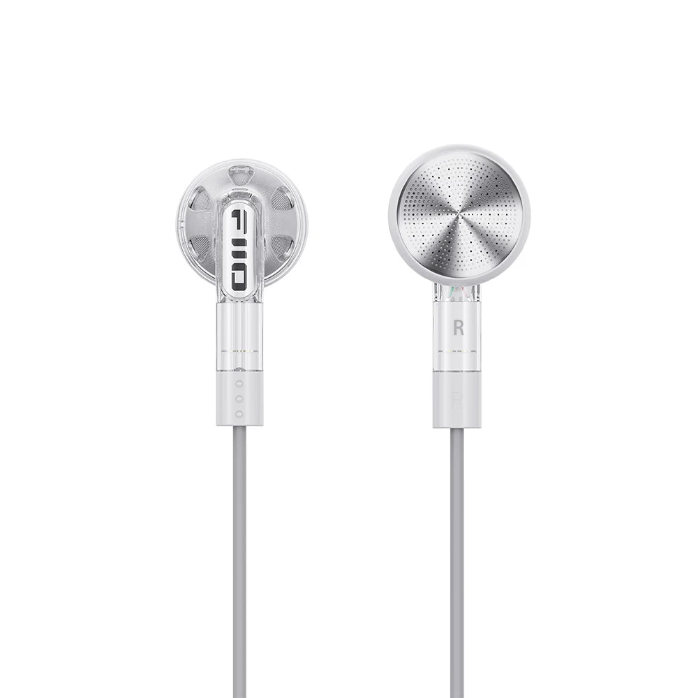 FiiO FF1 3.5mm HIFI Music Wired Bass Earbud 14.2mm Dynamic HD Microphone Earphone for Gaming Meeting Video