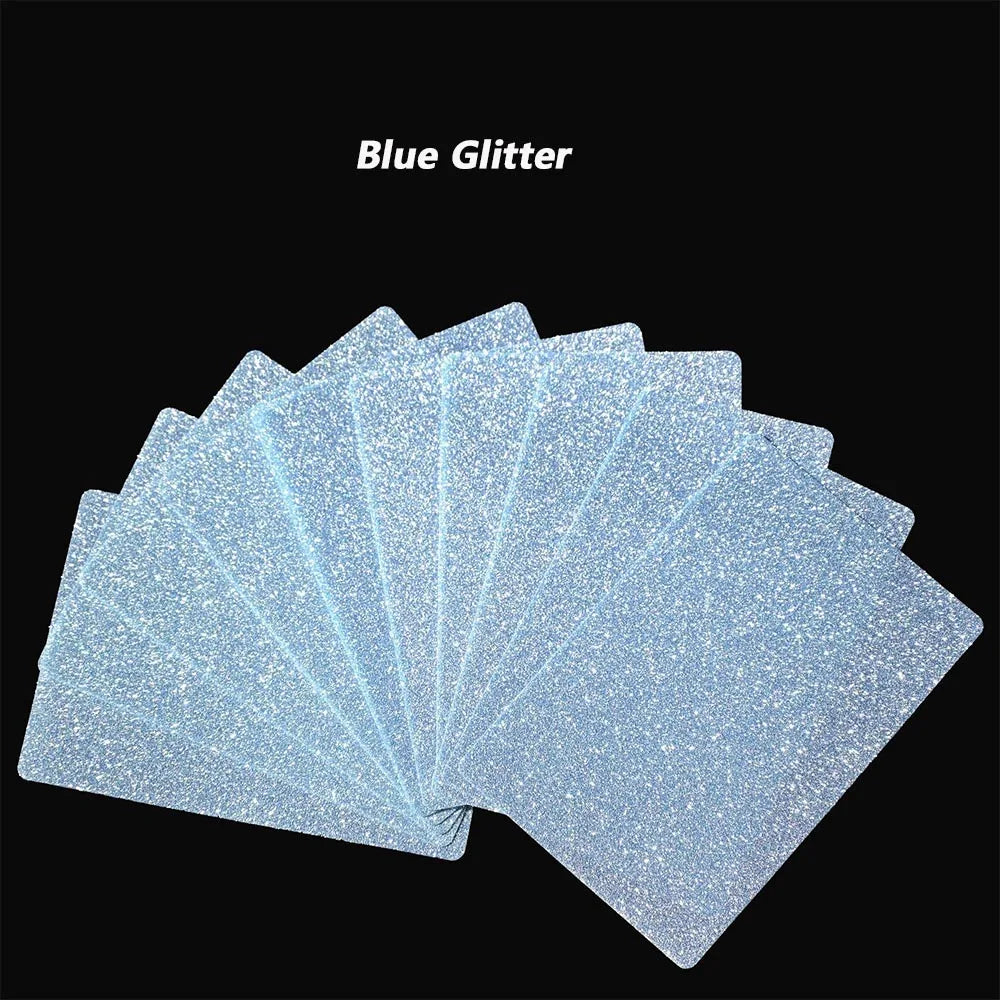 FONLYU 50PCS Bling Glitter Back Skins For iPhone Universal Decorative Rear Stickers For Screen Protector Film Cutting Machine