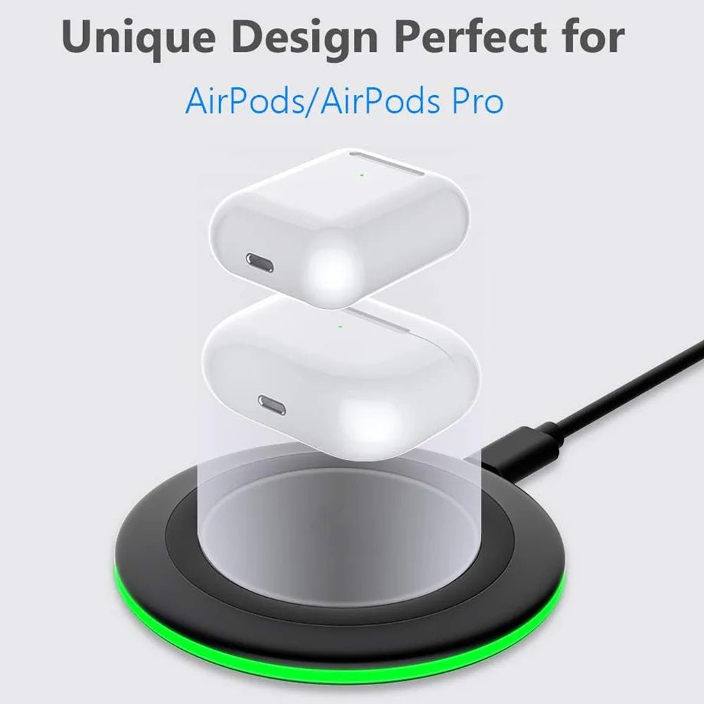 30W Wireless Charger LED Phone Charger Stand Suitable for IPhone17 -12 Pro Max 8 - Fast Charging Base for Xiaomi Samsung S25 26
