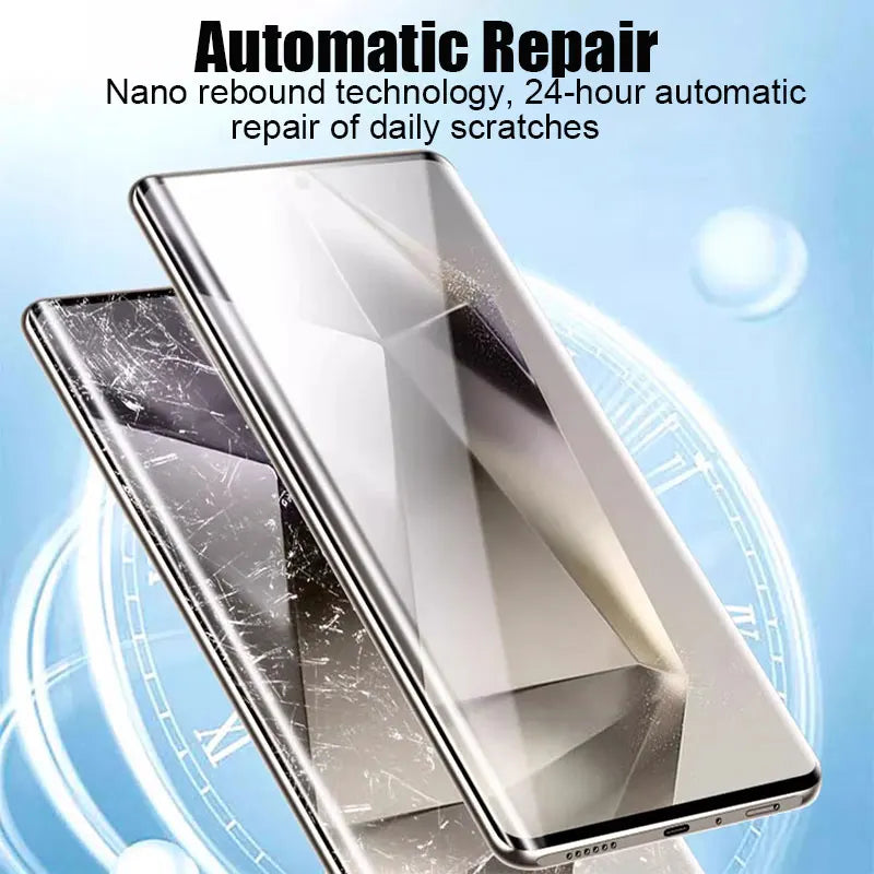 5PCS Hydrogel Film For Samsung Galaxy S25 S24 S23 Plus S22 Ultra S21 S20 Fe Screen Protector For Samsung A56 A55 A54 A53 A52 A51