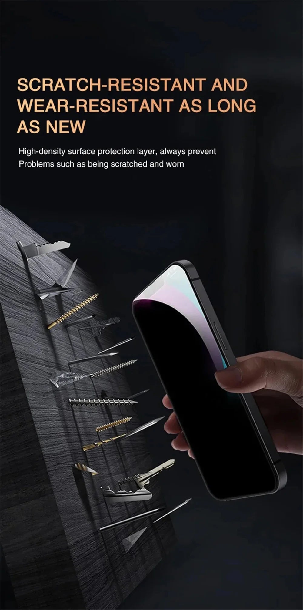Privacy Screen Protector For iPhone 18 17 Pro Max Anti-Spy Glass For iPhone 16 15 14 13 12 11 Pro Max Privacy Film iPhone 17 Pro