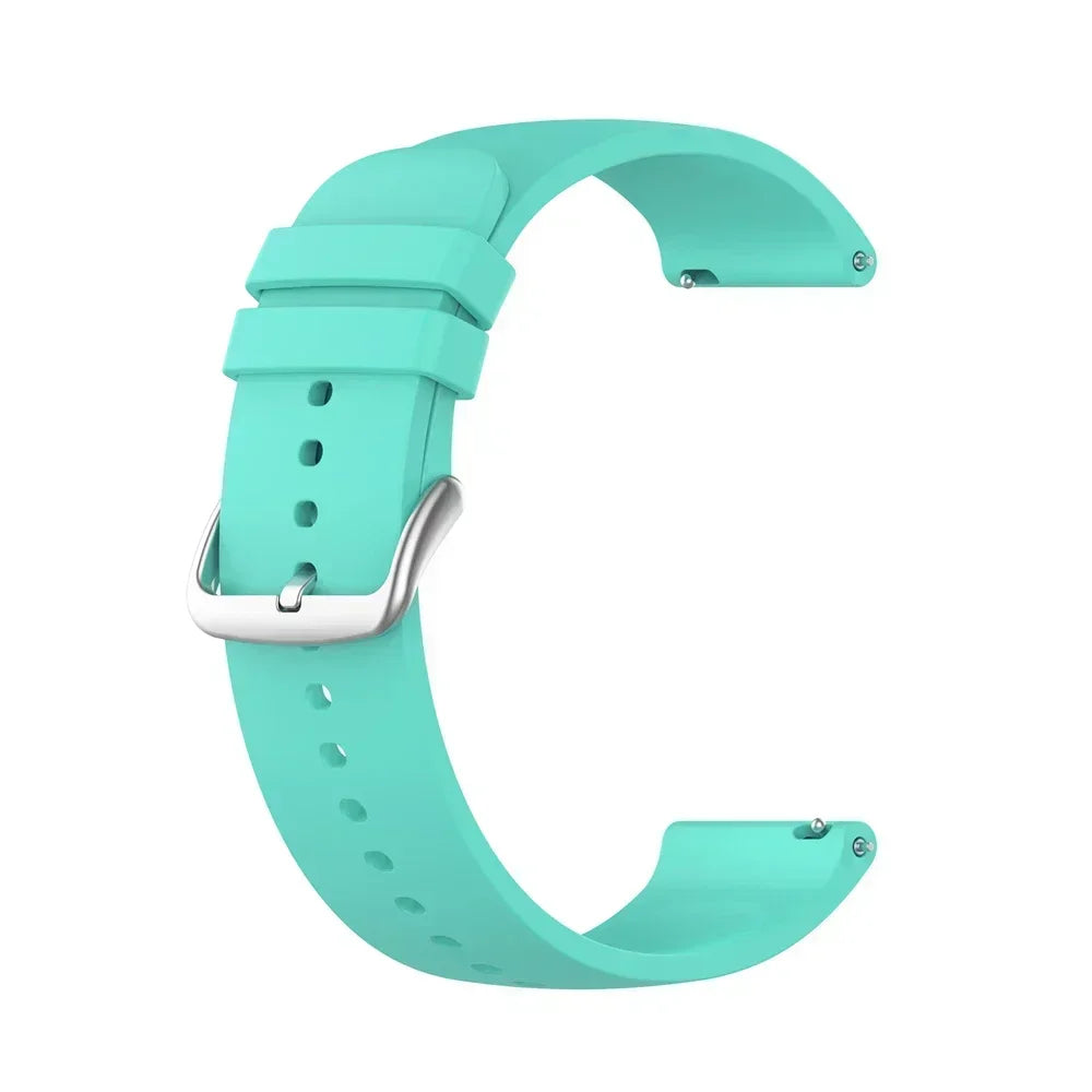 20MM Sport Silicone Strap For Amazfit Bip S Smart Watch Band for Amazfit GTS 4 2 Mini 3 2E Bracelet Bip U/U Pro/ GTR 42mm Correa