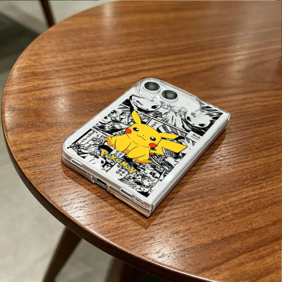 Retro Anime P-okemons Transparent Soft Phone Cover Case for Apple iPhone Duo 18Pro Max 18 Pro