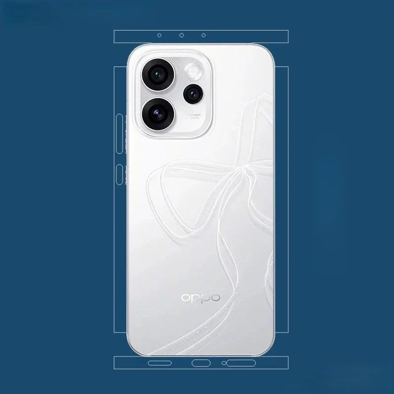 Premium Vinyl Skin Wrap for Oppo Reno 15/14/13/12/11 Pro Custom Protective Decal Back Flim Customize Skin Sticker