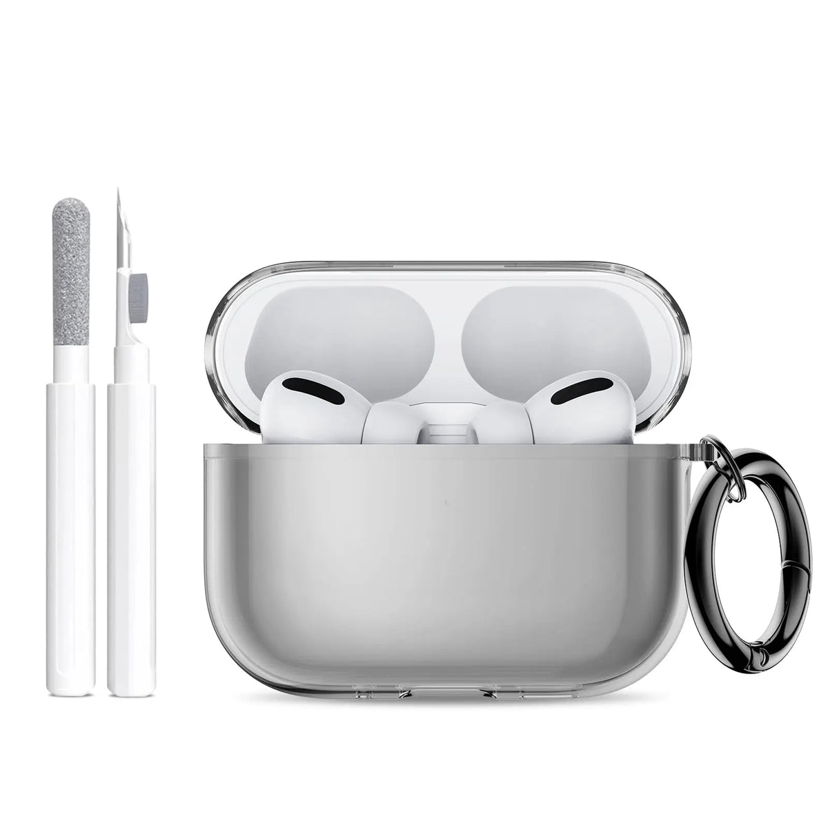 for Airpods Pro 3 Case Clear Glitter Sparkle Bling Clear Case for Airpods Pro 3 Case Cover 2025 Soft TPU Case for Airpods Pro 3