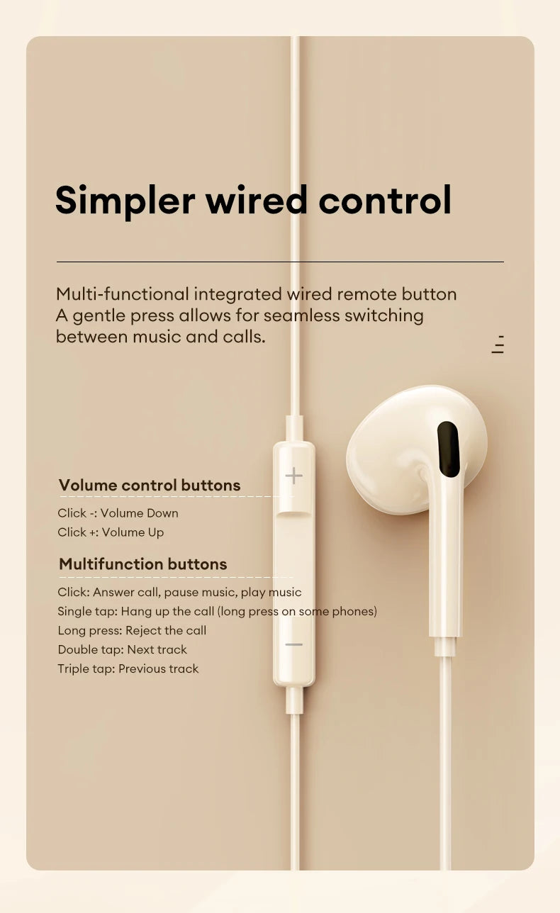 Lenovo YF02 Wired Gaming Headphones 3.5mm/Type-C For Mobile Phones Computers And More HiFi Sound Music Wired Earphones With Mic