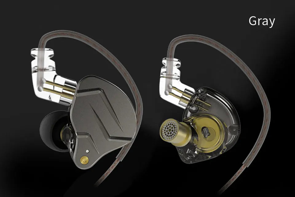 KZ ZSN PRO 1BA+1DD Hybrid technology HIFI Metal In Ear Earphones Bass Earbud Sport Noise Cancelling Headset ZST X AS10 ZS10 ST1