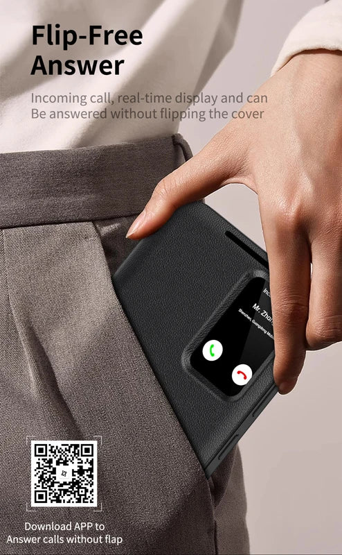 Premium Leather S-view LED Dispaly Window Leather Case For Samsung S26 Ultra S25 Edge S24 S23 S22 FE Plus A57/37 Card-slot Cover