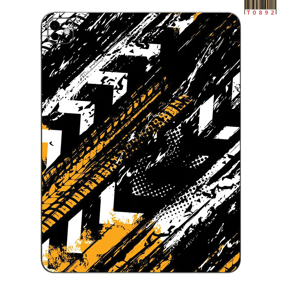 For iPad Pro 13 11 2024 ipad 11 2025 Mini 7 6 Full Cover Colorful Back Film Covers Decal Skin Protector Sticker