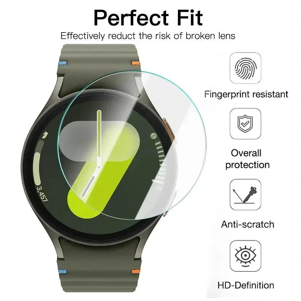 Tempered Glass Film For Samsung Galaxy Watch 7 Ultra 47mm Protective Screen Film For Galaxy Watch 7 40mm 44mm Screen Protector