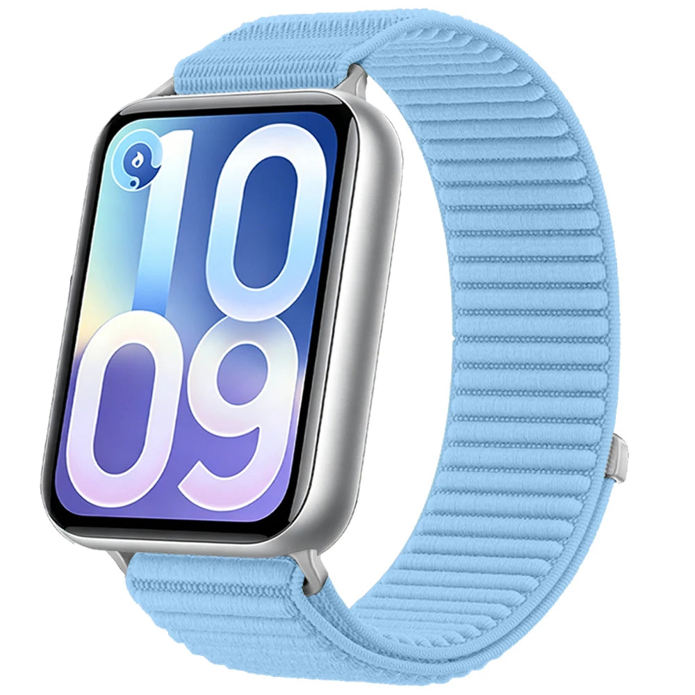 Nylon Loop Braided Strap for Xiaomi Mi Band 10 Pro/9 Pro/8 Pro Wave Soft Breathable Band Replaceable for Redmi Watch 6 5 4 Belt