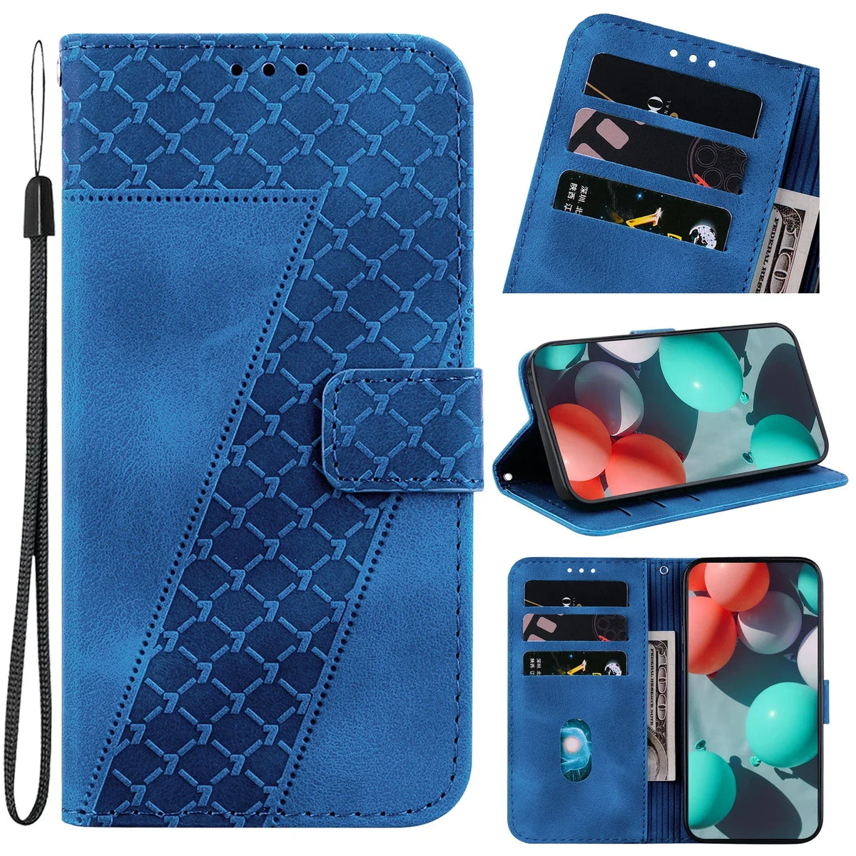 Stand Flip Wallet Case For Google Pixel 4 5 6 6A 8 8a 9 7 7A Pro Pixel 9 Pro 3A XL Leather Protect Cover