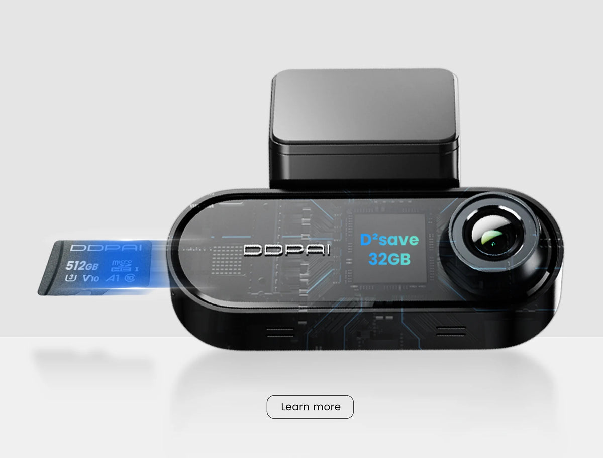 DDPAI N5 Dual 4K Dash Cam Front and Rear Ultra HD Dash Camera with NightVIS ADAS GPS 32GB EMMC Radar Parking Mode Video Recorder