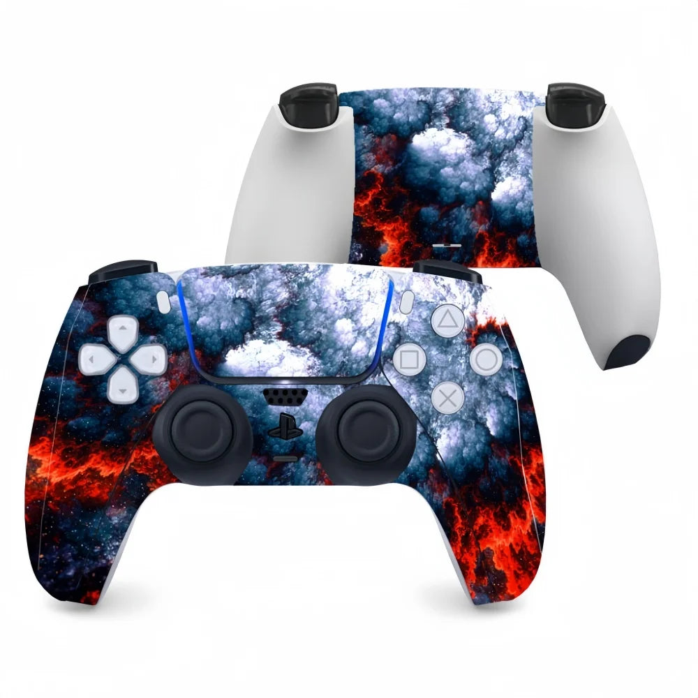 Front Back Full Protective Decal Skin Sticker For PlayStation 5 PS5 Gamepad Joystick Controller Accessories Decoration Stickers